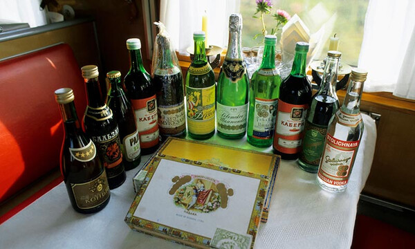 Спиртное вагона-ресторана в СССР