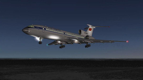 Советский самолет Ту-154