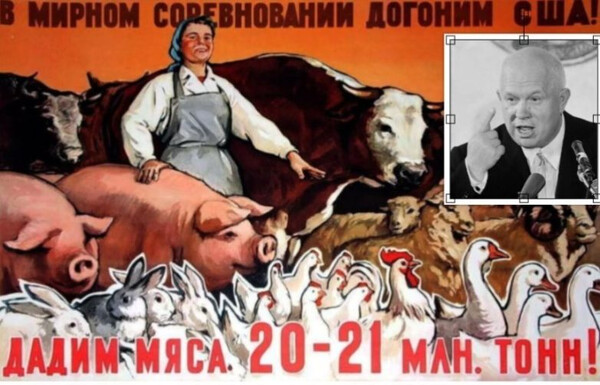 Сельское хозяйство при Никите Хрущёве Сельское хозяйство при Никите Хрущёве