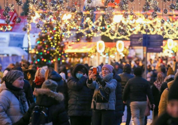 Новогодняя Москва