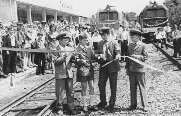 Открытие новой железной дороги Открытие новой железной дороги