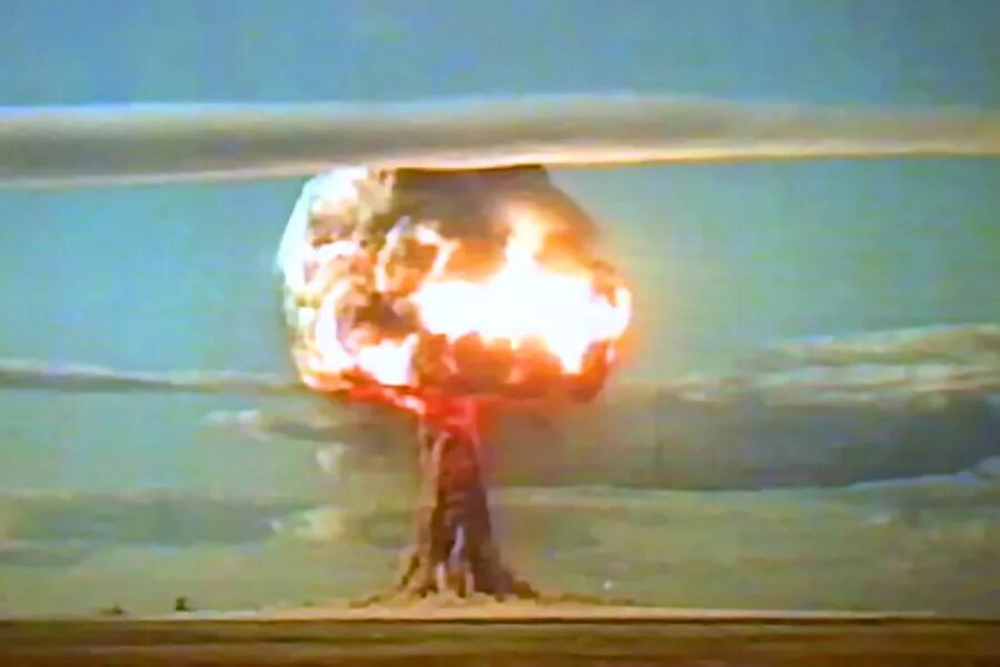 Взрыв первой советской ядерной бомбы 27 августа 1949 года